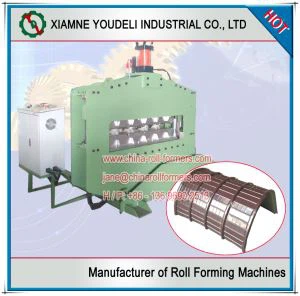 Hidraulinė stogo plokščių užspaudimo lenkimo mašina